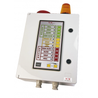 Telégrafo de ordenes de motor con pulsador y caja estanca