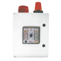 Telégrafo orden de motor con interruptor giratorio en caja estanca